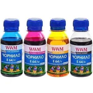 Чорнило Epson 664 WWM E64 B/C/M/Y 4х100г E64SET4-2