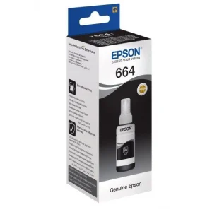 Чорнило Epson 664 Black (Чорний) (C13T66414A) 70 мл
