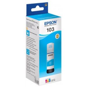 Чорнило Epson 103 Cyan (Блакитний) (C13T00S24A) 65мл