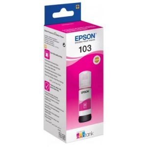 Чорнило Epson 103 Magenta (Пурпуровий) (C13T00S34A) 65мл